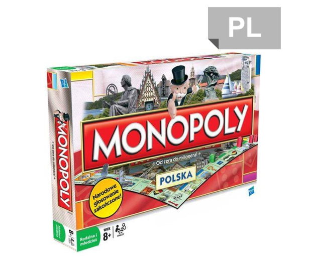 Hasbro Monopoly Polska - 162703 - zdjęcie